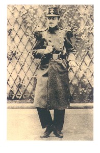 Proust in his military uniform